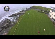 Aerial view of the Armada Hotel, Spanish Point, Co. Clare by O’Donovan Productions