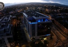 Jennifer & Anthony’s Aerial Rooftop Wedding Clip at The Strand Hotel, Limerick